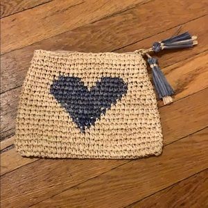 Aerin Straw pouch